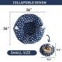 WESTERN HOME WH Cat Tunnel Bed with Soft Mat, Cat Tunnel Toys with Peephole Fun Ball, Cat Tube Bed Tunnel Collapsible 3 Way Kitty Toys for Indoor Pet Kittens, Removable and Washable Dog Cat Maze