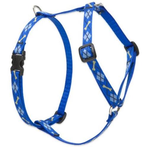 Lupine 1/2 Inch Dapper Dog Roman Harness for Small Dogs