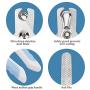 Premium Dog Nail Clippers for Large and Medium Breed - Dog Nail Trimmer|cat Nail Cutter & Razor Sharp Blade,Anti-Slip Handle,Safety Guard,Nail File - Baby Blue, for Professional Pet Grooming