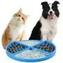 ZOLEN Dog Lick Mat, Dog Slow Feeder,Pet Calming Mat Anxiety Relief Dog Cat Training Licking Mat Perfect for Food,Dog Slow Food Bowl ZOLEN Dog Lick Mat, Dog Slow Feeder,Pet Calming Mat Anxiety Relief Dog Cat Training Licking Mat Perfect for Food,Dog Slow Food Bowl