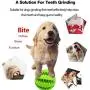 Dog Ball Toys for Pet Tooth Cleaning/Chewing/Playing, Iq Treat Ball Food Dispensing Toys of 2 Pcs Non-Toxic Soft Rubber Ball (Light Blue&Green) Dog Ball Toys for Pet Tooth Cleaning/Chewing/Playing, Iq Treat Ball Food Dispensing Toys of 2 Pcs Non-Toxic Soft Rubber Ball (Light Blue&Green)