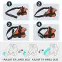 Bolux Dog Harness, No-Pull Reflective Breathable Adjustable Pet Vest with Handle for Outdoor Walking - No More Pulling, Tugging or Choking