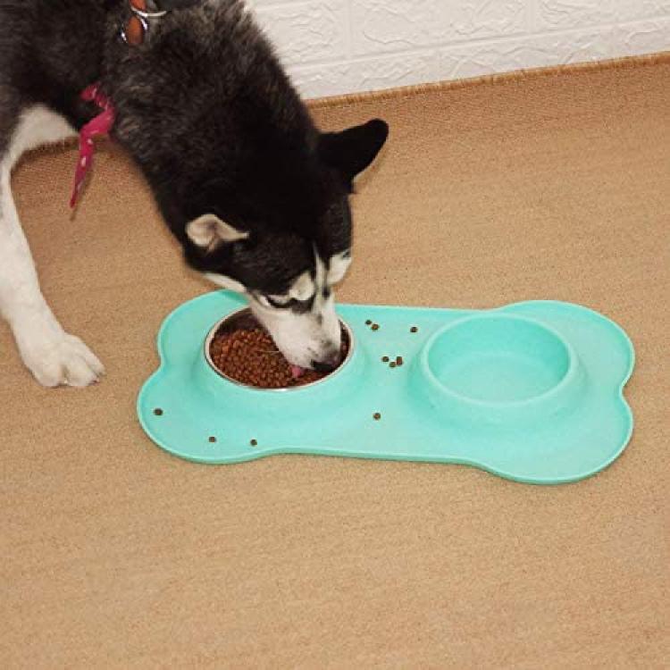  SUPERDESIGN Dog Food Mat Bowl Mat for Floors