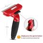 Kosse Professional Pet Deshedding Tool with Fur Ejector, Grooming Brush Effectively Reduces Shedding by up to 90%, Grooming Comb for Cats and Dogs