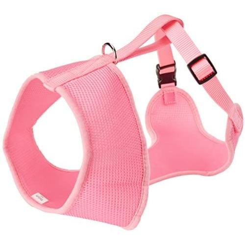 Coastal Pet Products DCP6913MEDPKB Nylon Comfort Soft Adjustable Dog Harness, Medium, Bright Pink