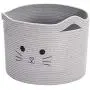 Geyecete cat Toy Box Storage Cotton Rope Pet Toy Storage Basket for cat Toys Perfect Bin for Cat Toys and Accessories Geyecete cat Toy Box Storage Cotton Rope Pet Toy Storage Basket for cat Toys Perfect Bin for Cat Toys and Accessories