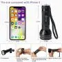 ESCO LITE Black Light UV Flashlight, Escolite UV Lights 51 LED Ultraviolet Blacklight Flashlight Pet Urine Detector, Matching with Pet Odor Eliminator ESCO LITE Black Light UV Flashlight, Escolite UV Lights 51 LED Ultraviolet Blacklight Flashlight Pet Urine Detector, Matching with Pet Odor Eliminator
