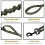 Tactical Dog Harness and Dog Leash Set, No Pull Dog Vest Harness, Heavy Duty Dog Harness with Handle(Ranger Green,M) Tactical Dog Harness and Dog Leash Set, No Pull Dog Vest Harness, Heavy Duty Dog Harness with Handle(Ranger Green,M)
