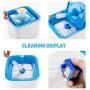 Cat Fountain Filter Replacement 12PC for Veken and Identical Fountain 12 Filter 2 Brush Included