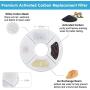 YAMOZOM Replacement Filters for Cat Fountain - 12Pcs, Cat Water Fountain Filter,Triple Activated Carbon Filtration System Filters for 54oz/1.6L Automatic Pet Water Fountain Filte