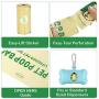 Dog Poop Bag 360 Pack with 1 Free Dispenser - Biodegradable Strong 13.5×9 Inch Large Dog Poop Waste Bags Refills (Scented)