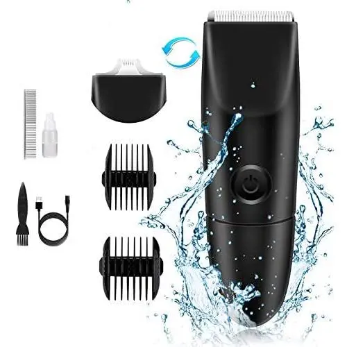 Dog Clippers Washable Dog Grooming Clippers Kit 2 in 1 Professional Pet Hair Trimmer Cordless Shaver Low Noise Rechargeable Strong Power Motor Quiet Hair Clippers Set for Dogs Cats Pets Dog Clippers Washable Dog Grooming Clippers Kit 2 in 1 Professional Pet Hair Trimmer Cordless Shaver Low Noise Rechargeable Strong Power Motor Quiet Hair Clippers Set for Dogs Cats Pets