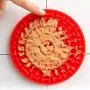 FADDA Dog Lick Mat Dispensing Mat with Suction, Slow Feeder, Lick Pad Suction to Wall for Pet Bathing Grooming Training