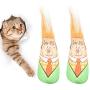 Gerioie Pet Cat Supplies, Cat Toy, Exquisite Corn Modelling Built‑in Ringing Bell for Cat Entertain Pet Play