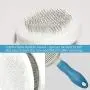 Cat Hair Brush Pet Grooming Brush, Dog Shedding Brush for Short Hair Dogs, Self Cleaning Slicker Brush Tool for Pet, Removes Tangles, Loose Hair Cat Hair Brush Pet Grooming Brush, Dog Shedding Brush for Short Hair Dogs, Self Cleaning Slicker Brush Tool for Pet, Removes Tangles, Loose Hair