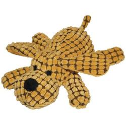 Patchwork Pet Waffle Wags Dog 14-Inch Squeak Toy for Dogs