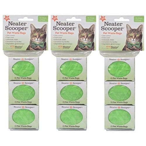 Neater Pet Brands Neater Scooper Refill Bags 135Count, Green Neater Pet Brands Neater Scooper Refill Bags 135Count, Green