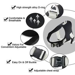 ikuso Dog Harness, No Pull Dog Harness Outdoor Vest for Dogs Easy Control for Small Medium Large Dogs