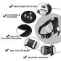 ikuso Dog Harness, No Pull Dog Harness Outdoor Vest for Dogs Easy Control for Small Medium Large Dogs