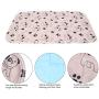 Reusable & Washable Dog Pee Pad, Waterproof Strong Heavy Duty Absorbency Potty Training Pads for Dog Puppy and Cat