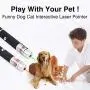 Interactive Cat Laser Toy Pen for Indoor Cats Dogs, 3 PCS Funny Dog Chaser Point Toys Indoor Playing Training Exercise, Green Red Violet Pet Puppy Kitten Tease Stick Handheld Clicker Wand for Teaching Interactive Cat Laser Toy Pen for Indoor Cats Dogs, 3 PCS Funny Dog Chaser Point Toys Indoor Playing Training Exercise, Green Red Violet Pet Puppy Kitten Tease Stick Handheld Clicker Wand for Teaching