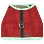 Frannies XS Cardinal Red Corduroy Small Dog Harness Frannies XS Cardinal Red Corduroy Small Dog Harness