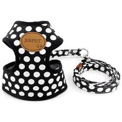 SMALLLEE_Lucky_Store New Soft Mesh Nylon Vest Pet Cat Small Medium Dog Harness Dog Leash Set