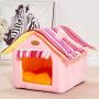 Heated Pet Houses, Dog House Cat Bed House, Cat Tent Bed,Winter Warm Foldable Non-Slip Outdoor Pet Kennel Cozy Dog House Cat Sofa Puppy Bed Heated Pet Houses, Dog House Cat Bed House, Cat Tent Bed,Winter Warm Foldable Non-Slip Outdoor Pet Kennel Cozy Dog House Cat Sofa Puppy Bed