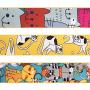 BINGPET Catnip Toys for Indoor Cats - 3 Pack Cat Kicker Toy with Catnip - Durable Interactive Cat Kickers with Natual Catnip Filled Cute Kitty Pattern for Kitty