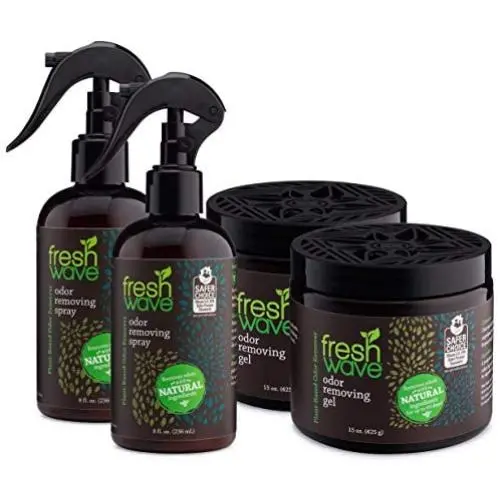 Fresh Wave Odor Removing Gel + Spray Bundle: (2) 15 oz. Gels + (2) 8 fl. oz. Sprays Fresh Wave Odor Removing Gel + Spray Bundle: (2) 15 oz. Gels + (2) 8 fl. oz. Sprays