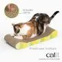 Catit Style Scratcher with Catnip, Jungle-Stripe Lounge Catit Style Scratcher with Catnip, Jungle-Stripe Lounge