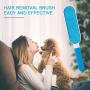 Pet Hair Remover, Pet Fur Remover, Cat Hair Remover, Dog Hair Remover, Lint Brush, Pet Hair Remover Brush with Self-Cleaning Base Efficient Double-Sided Perfect for Clothing, Couch, Carpet, Furniture