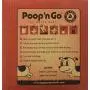 GoGo Pet Products Poop n Go Waste Bags (16 Rolls/240 Bags Per Box), Unscented, Black, Large