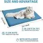 XIAOSKY Pet Heating Pad, Upgraded Electric Dog Cat Heating Pad, Temperature Timing Adjustable Pet Heated Blanket Bed, Waterproof Warming Cat Dog Bed mat Indoor 23.7''x15.8'' XIAOSKY Pet Heating Pad, Upgraded Electric Dog Cat Heating Pad, Temperature Timing Adjustable Pet Heated Blanket Bed, Waterproof Warming Cat Dog Bed mat Indoor 23.7''x15.8''