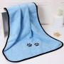 Wipela Pet Dog Cat Microfiber Bath Towel, Ultra Absorbent Fast Drying (2-Pack)