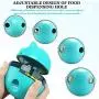 Cat Treat Dispenser Ball Toys, Interactive Treat-Dispensing Ball for Indoor Cats & Dogs, Tumbler Shaped Pet Slowfeeder, IQ Stimulation Puzzle Feeder Toy Easy to Clean Cat Treat Dispenser Ball Toys, Interactive Treat-Dispensing Ball for Indoor Cats & Dogs, Tumbler Shaped Pet Slowfeeder, IQ Stimulation Puzzle Feeder Toy Easy to Clean