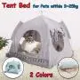 shenjin Detachable Pet Bed with Cushion Dog Cages Summer Indoor for Small Medium Dog Puppy Pet Kennel Cat Sleeping House Pet Tent Kitten House(Green M) shenjin Detachable Pet Bed with Cushion Dog Cages Summer Indoor for Small Medium Dog Puppy Pet Kennel Cat Sleeping House Pet Tent Kitten House(Green M)