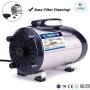 PETACARE Professional PET Hand Dryer with Smart LED Screen. Super Powerful Dog Grooming Blower, Not Vibrating and Never Get Rust, for Private/Business Use, Whole Year Warranty! (110V)