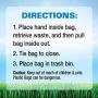 Four Paws Wee-Wee Outdoor Heavy Duty Dog Waste Bags Refill Rolls 90 Count 15'' x 8''
