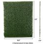 Artificial Grass Puppy Pad for Dogs and Small Pets – Portable Training Pad with Tray – Dog Housebreaking Supplies by PETMAKER