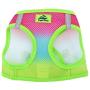 DOGGIE DESIGN American River Ombre - Rainbow Ultra Choke Free Dog Harness in Size Medium (Chest 16''-19'', for Pets Weighing 11-16Lbs.)