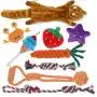 Sundrawy Squeaky Dog Toys for Puppy Small Dogs,Puppy Dog Rope Toys,Puppy Toys for Teething,Puppy Chew Toys for Small Dogs,9 Pack Interactive Dog Toys for Boredom,Stuffed Plush Squeaky Dog Toys Sundrawy Squeaky Dog Toys for Puppy Small Dogs,Puppy Dog Rope Toys,Puppy Toys for Teething,Puppy Chew Toys for Small Dogs,9 Pack Interactive Dog Toys for Boredom,Stuffed Plush Squeaky Dog Toys