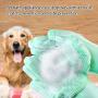 Hellopet Dog Grooming Gloves Dog Bath Shampoo Brush Dog Grooming Brush Multipurpose Gloves Dish Washing,Car Washing