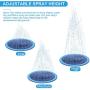 mothermed Splash Sprinkler Pad for Dogs Kids, Dog Bath Pool Thickened Durable Bathing Tub Pet Summer Outdoor Water Toys