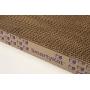 SmartyKat, Super Scratcher, Cat Scratcher, Corrugated Cardboard Scratch Pads, Catnip Infused, Long Lasting, Reversible, Double Wide