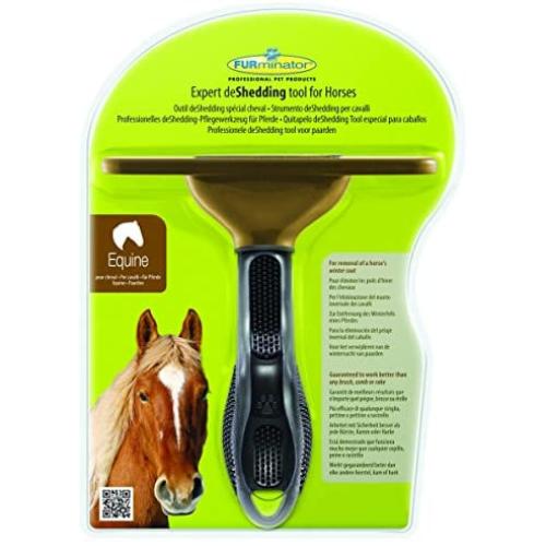 Furminator Horses Deshedding Tool Equine Perfect for Removing Winter Coat