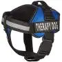 Dogline Unimax Multi-Purpose Dog Harness Vest with Therapy Dog Patches Adjustable Straps, Comfy Fit, Breathable Neoprene for Medical, Service, Identification and Training Dogs