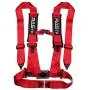 RASTP 4 Point Safety Harness with 3 Inch Padding(Red) RASTP 4 Point Safety Harness with 3 Inch Padding(Red)