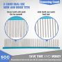 Premium Dog Comb for Easily Removes Tangles and Knots. Cat Comb for Removing Matted Fur. Best double-sided stainless steel Pet Grooming Tool, available in 2 different sizes, for Short or Long Hair.