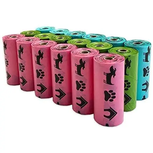 PET N PET Dog Poop Bag Lavender Scented/Unscented Poop Bags Rainbow Color Poop Bags For Dogs 270 Counts Dog Poop Bags Refill Rolls Dog Waste Bags